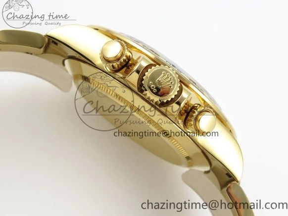 MiroTime 0104 ModernLook Daytona 116508 QF 1:1 Best Edition Green Dial on YG Bracelet SH4130 V3 (Gain Weight) 1724